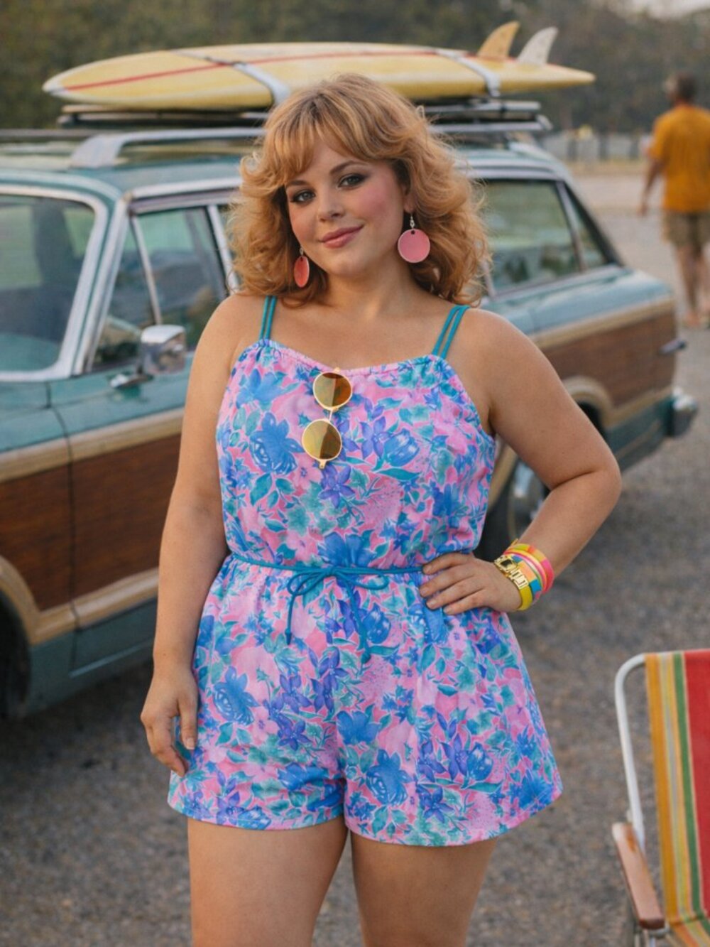 SEAWAVES SEA WAVES 70s Swimsuit Romper